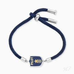 Engelsrufer Kinderarmband Jungen Edelstahl Mit Emaille Pilot