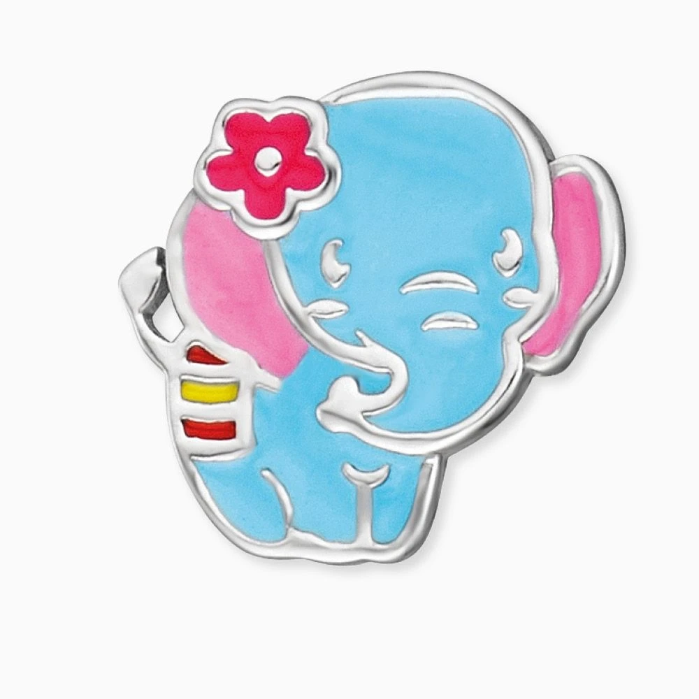 Engelsrufer Kinderohrringe Silber mit blauem Elefant Engelsrufer Kinderohrringe Silber Mit Blauem Elefant -Engelsrufer Kette Verkäufe hee elephant 1