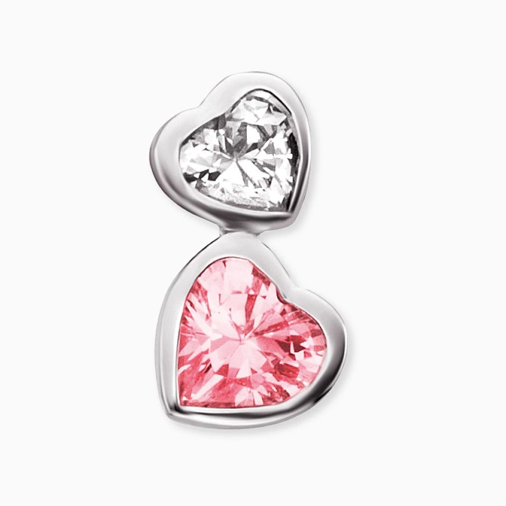 Engelsrufer Mädchen Ohrstecker Silber Herz Motiv mit Zirkoniasteinen weiß & rosa Engelsrufer Mädchen Ohrstecker Silber Herz Motiv Mit Zirkoniasteinen Weiß & Rosa -Engelsrufer Kette Verkäufe hee hearts5 zi2 1