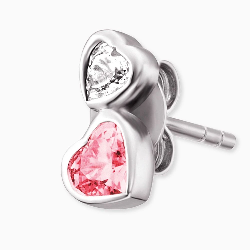 Engelsrufer Mädchen Ohrstecker Silber Herz Motiv mit Zirkoniasteinen weiß & rosa Engelsrufer Mädchen Ohrstecker Silber Herz Motiv Mit Zirkoniasteinen Weiß & Rosa -Engelsrufer Kette Verkäufe hee hearts5 zi3