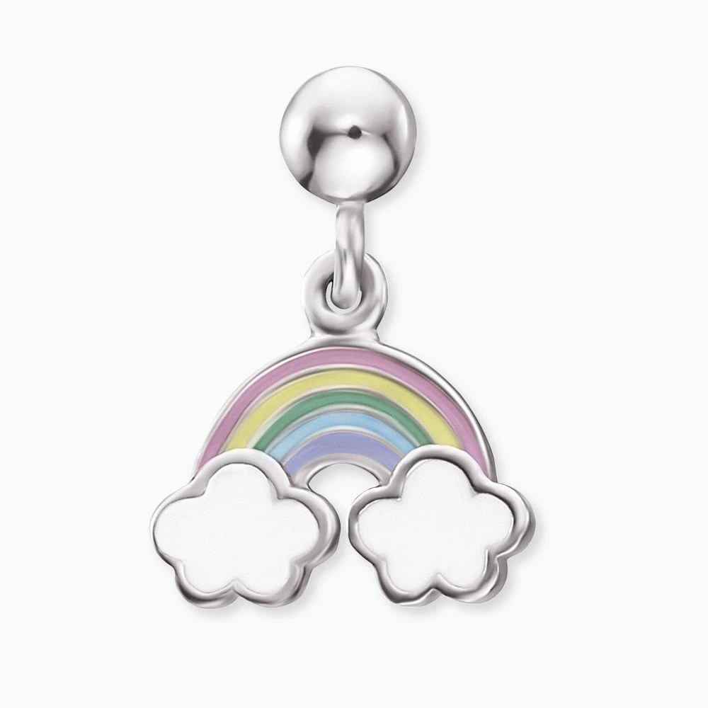 Engelsrufer Kinderohrringe Silber mit Regenbogen Engelsrufer Kinderohrringe Silber Mit Regenbogen -Engelsrufer Kette Verkäufe hee rainbow1