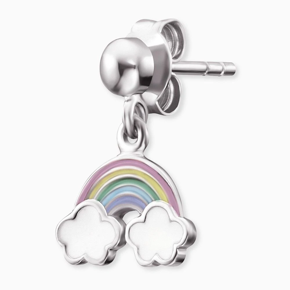 Engelsrufer Kinderohrringe Silber mit Regenbogen Engelsrufer Kinderohrringe Silber Mit Regenbogen -Engelsrufer Kette Verkäufe hee rainbow2