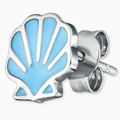 Engelsrufer Kinderohrringe Silber Mit Kleinem Blauem Muschel 4 Engelsrufer Kinderohrringe Silber Mit Kleinem Blauem Muschel -Engelsrufer Kette Verkäufe hee shell2