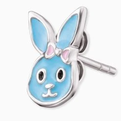 Engelsrufer Kinderohrringe Silber Mit Blauem Hasen -Engelsrufer Kette Verkäufe hee bunny2