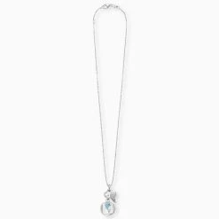 Engelsrufer Mädchen-Kinderkette Silber Herzengel Mit Blauem Delfin-Symbol 3 Engelsrufer Mädchen-Kinderkette Silber Herzengel Mit Blauem Delfin-Symbol -Engelsrufer Kette Verkäufe hen 07freedom 1 2