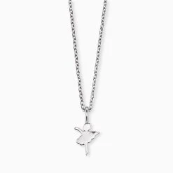 Engelsrufer Mädchen-Kinderkette Silber Mit Ballerina-Anhänger