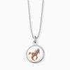 Engelsrufer Mädchen-Kinderkette Silber Mit Pferd Anhänger Aus Glas 1 Engelsrufer Mädchen-Kinderkette Silber Mit Pferd Anhänger Aus Glas -Engelsrufer Kette Verkäufe hen glas 05strength 1