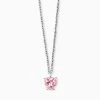 Engelsrufer Mädchen-Kinderkette Silber Mit Zirkonia Herz Rosa 1 Engelsrufer Mädchen-Kinderkette Silber Mit Zirkonia Herz Rosa -Engelsrufer Kette Verkäufe hen heart03 zi 1