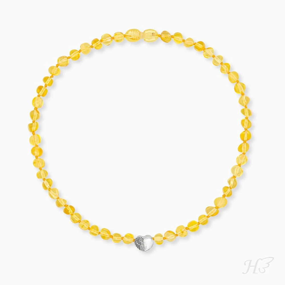 Engelsrufer Mädchen Kette Herzflügel mit Bernstein Engelsrufer Mädchen Kette Herzflügel Mit Bernstein -Engelsrufer Kette Verkäufe hen heartwing am 34 de