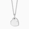 Engelsrufer Mädchen-Kinderkette Silber Herz Medaillon Mit Zirkonia Gravierbar 1 Engelsrufer Mädchen-Kinderkette Silber Herz Medaillon Mit Zirkonia Gravierbar -Engelsrufer Kette Verkäufe hen id heart zi