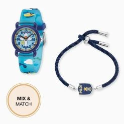 Engelsrufer Kinderkette Jungen Edelstahl Mit Emaille Pilot -Engelsrufer Kette Verkäufe hen pilot 4