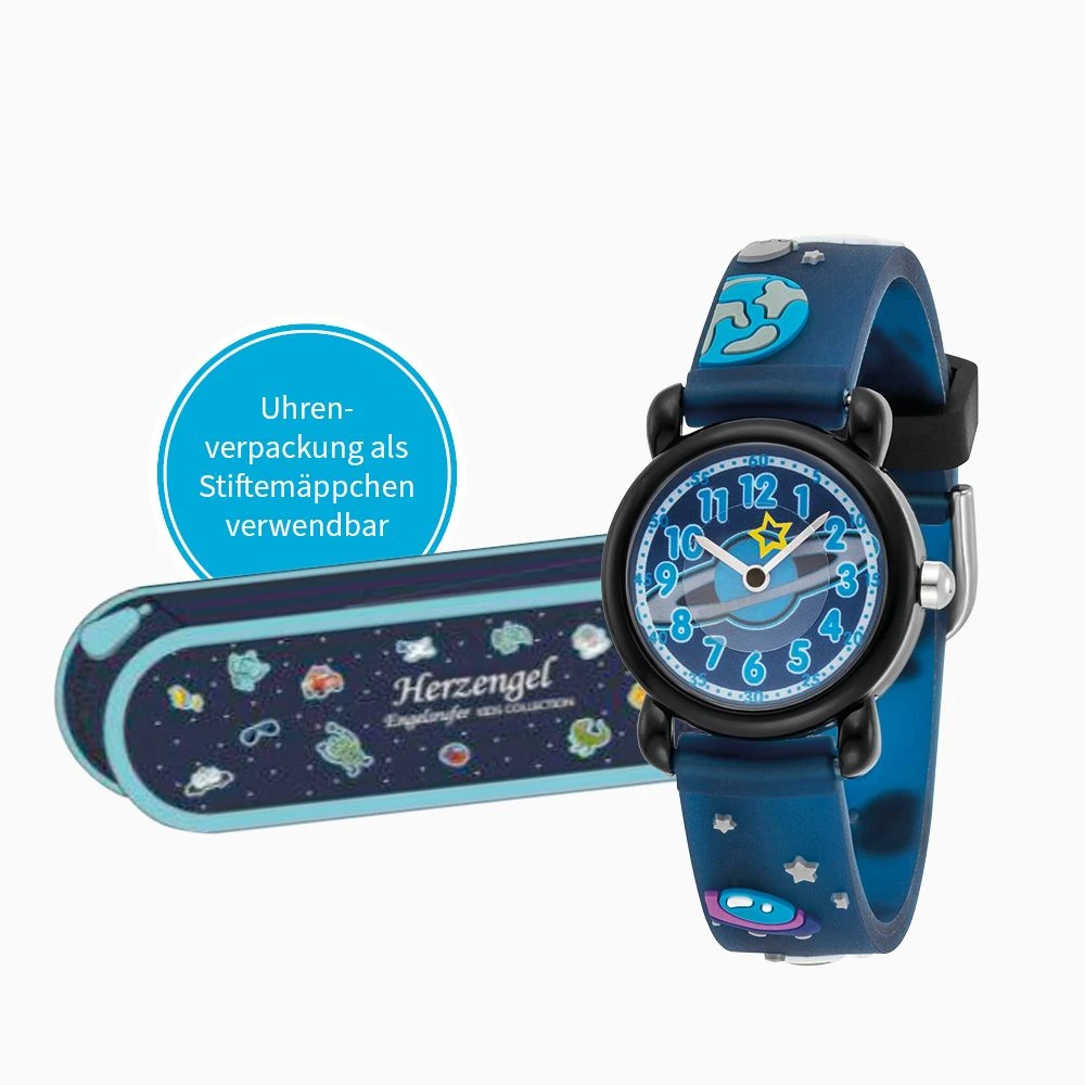 Engelsrufer Kinder Uhr Astronaut Multicolor für Jungen inkl. Stiftemäppchen Engelsrufer Kinder Uhr Astronaut Multicolor Für Jungen Inkl. Stiftemäppchen -Engelsrufer Kette Verkäufe hewa astronaut 1