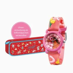 Engelsrufer Uhr Kinder Mädchen Pferd, Hufeisen, Blume Mit Stiftemäppchen -Engelsrufer Kette Verkäufe hewa horse 1 2