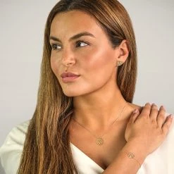 Engelsrufer Damen Echtgoldkette Mit Lebensbaum Und Diamant -Engelsrufer Kette Verkäufe model mood tree 2